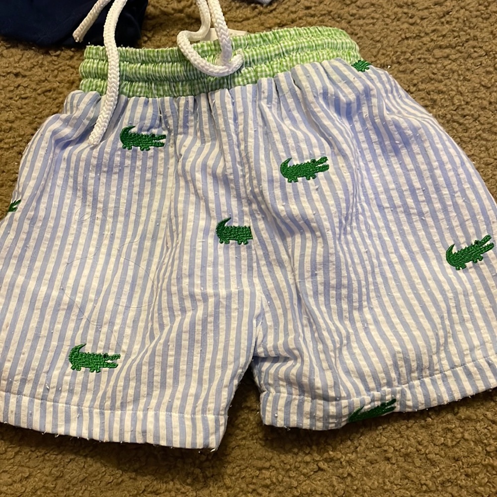 Boys Smocked Shorts